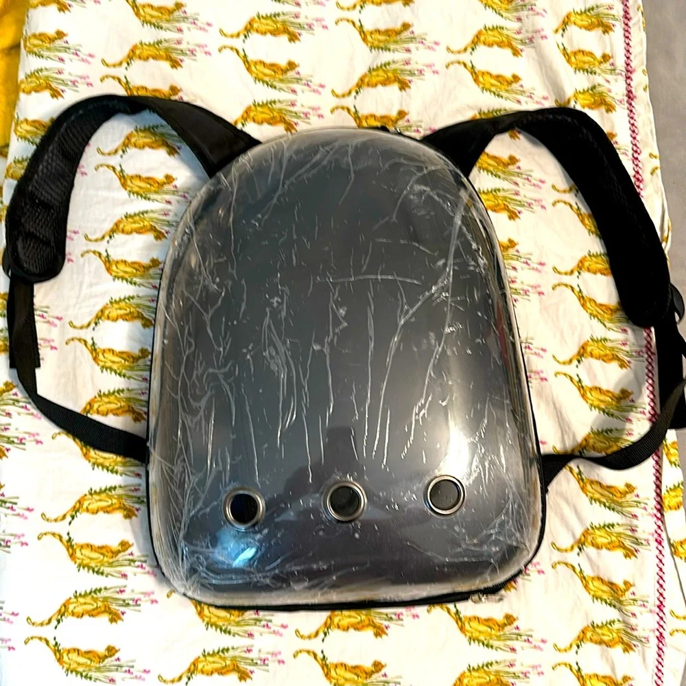 NEW CAT carrier bubble backpack